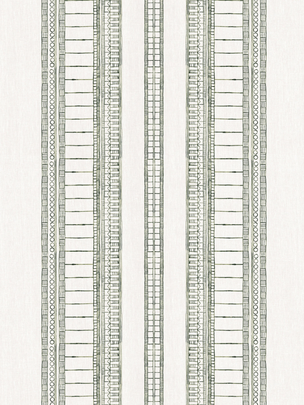 Nathan Turner Green Doodle Stripe Wallpaper - Peel and Stick Removable Wallpaper for Bedroom, Nursery & Home Decor