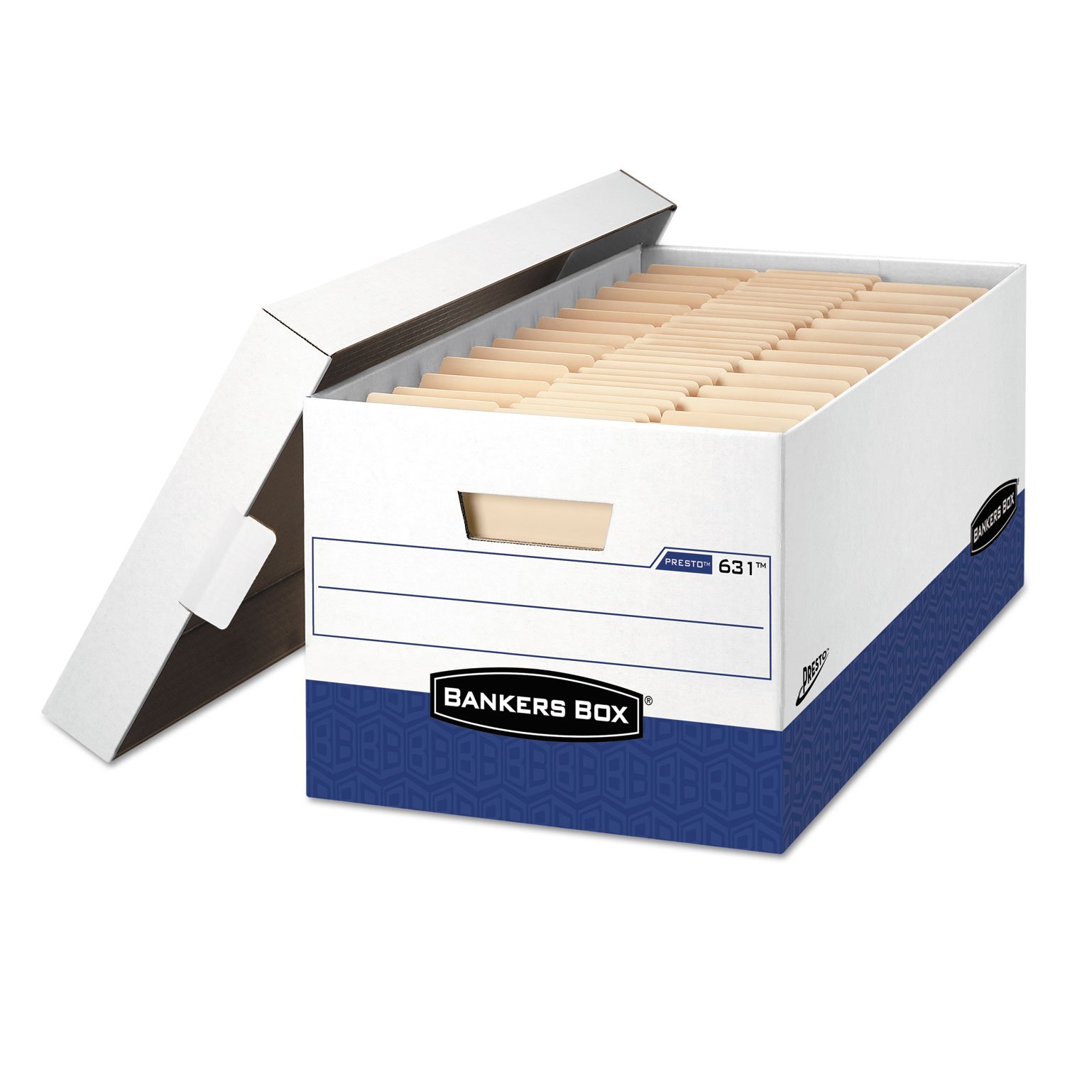 Bankers Box FEL0063201 Presto Storage Box - Legal Size 15