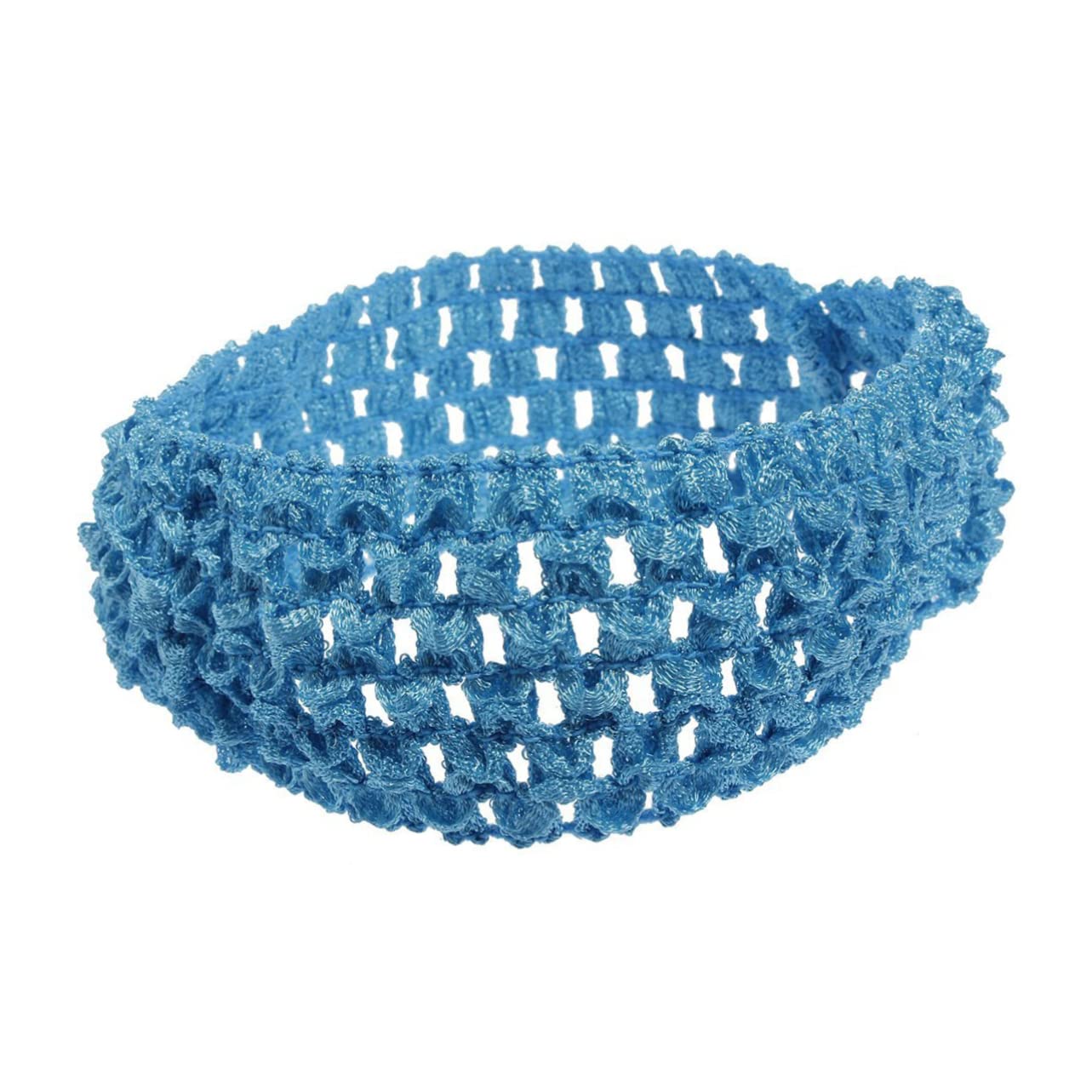 VICASKY 150 Pcs Crochet Hair Bands for Girls - Soft Knit Elastic Headbands for Women & Teens - Perfect for School, Sports, and Everyday Styling