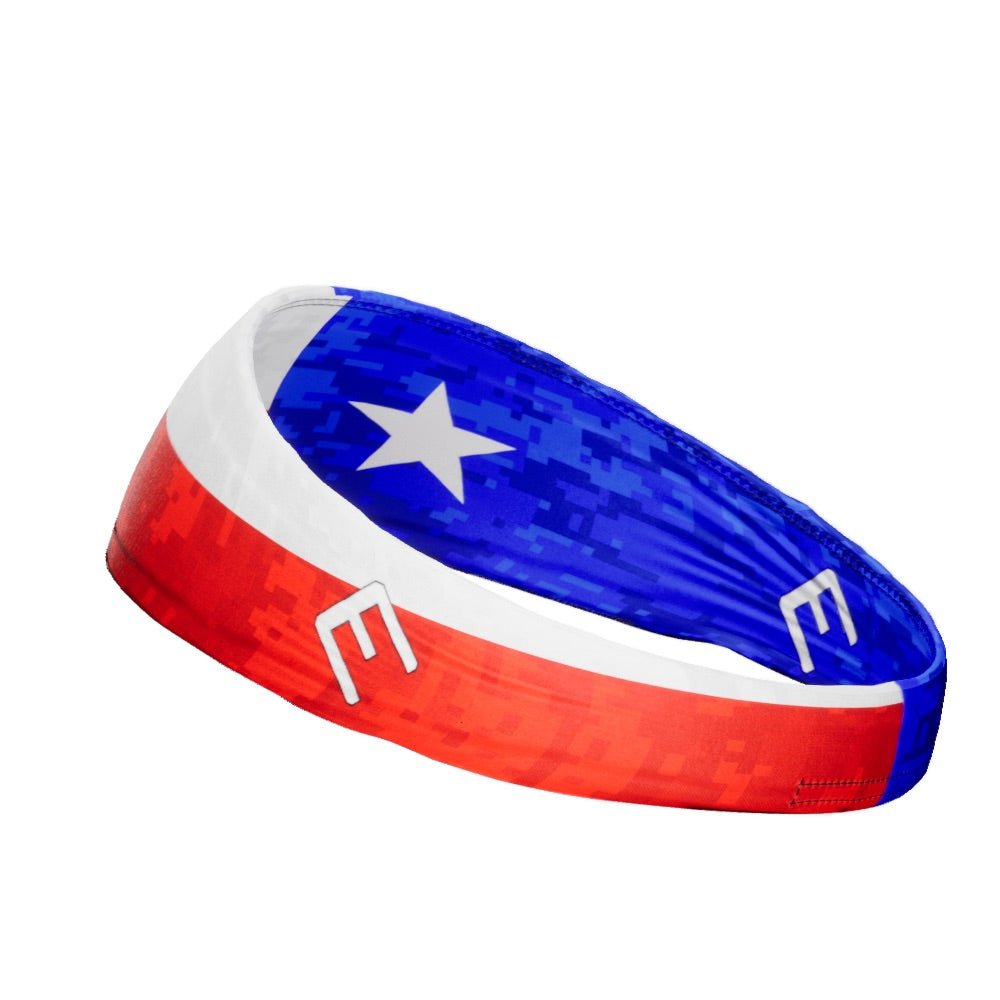 Texas Flag Headband - Patriotic Hair Accessory for Women & Men - Perfect for Rodeos, 4th of July, Football Games & Country Concerts