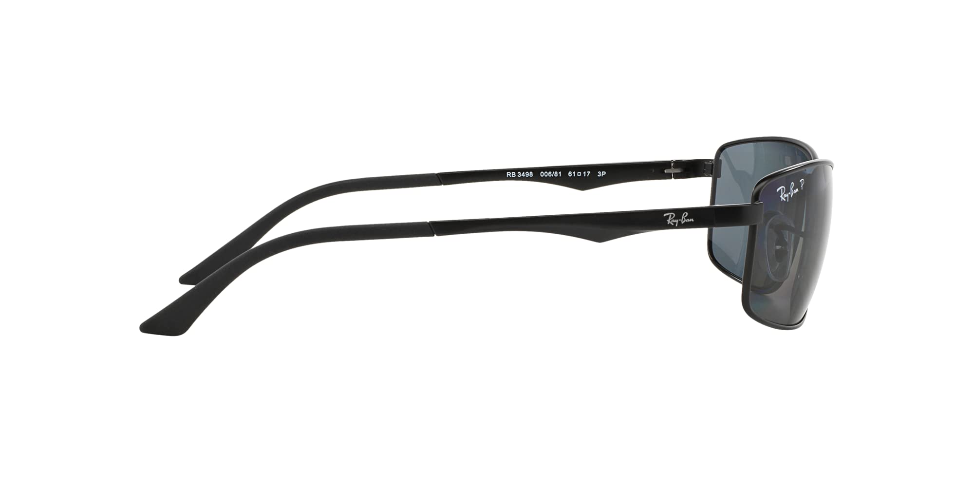 Ray-Ban RB3498 Polarized Aviator Sunglasses with Case & Cleaning Cloth - UV Protection for Men & Women - Perfect for Driving, Travel, and Outdoor Activities