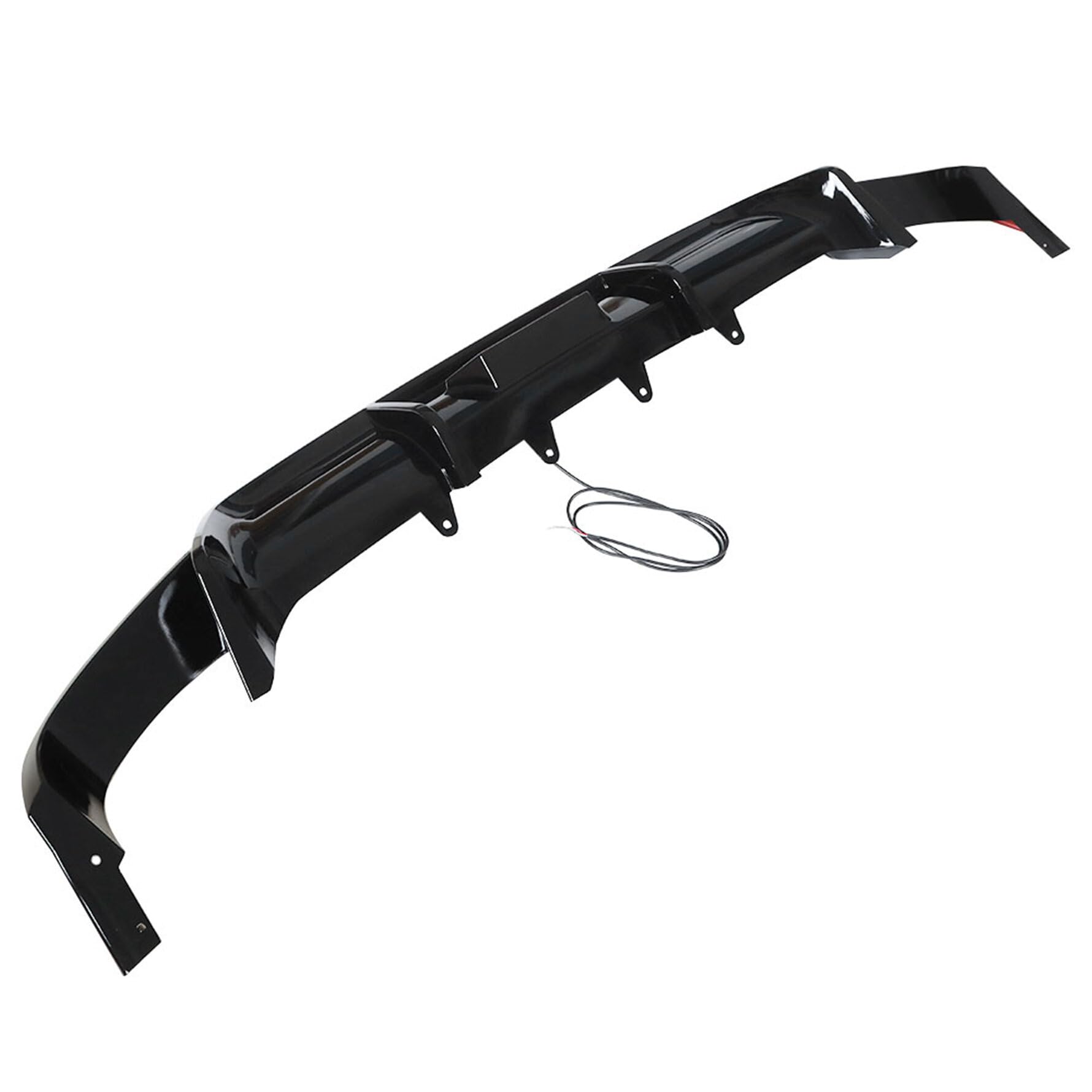 Rear Bumper Diffuser with LED Light Replacement for 2018-2021 Toyota Camry | Upgrade Your Car's Style & Aerodynamics | Perfect for Street Racing & Custom Builds