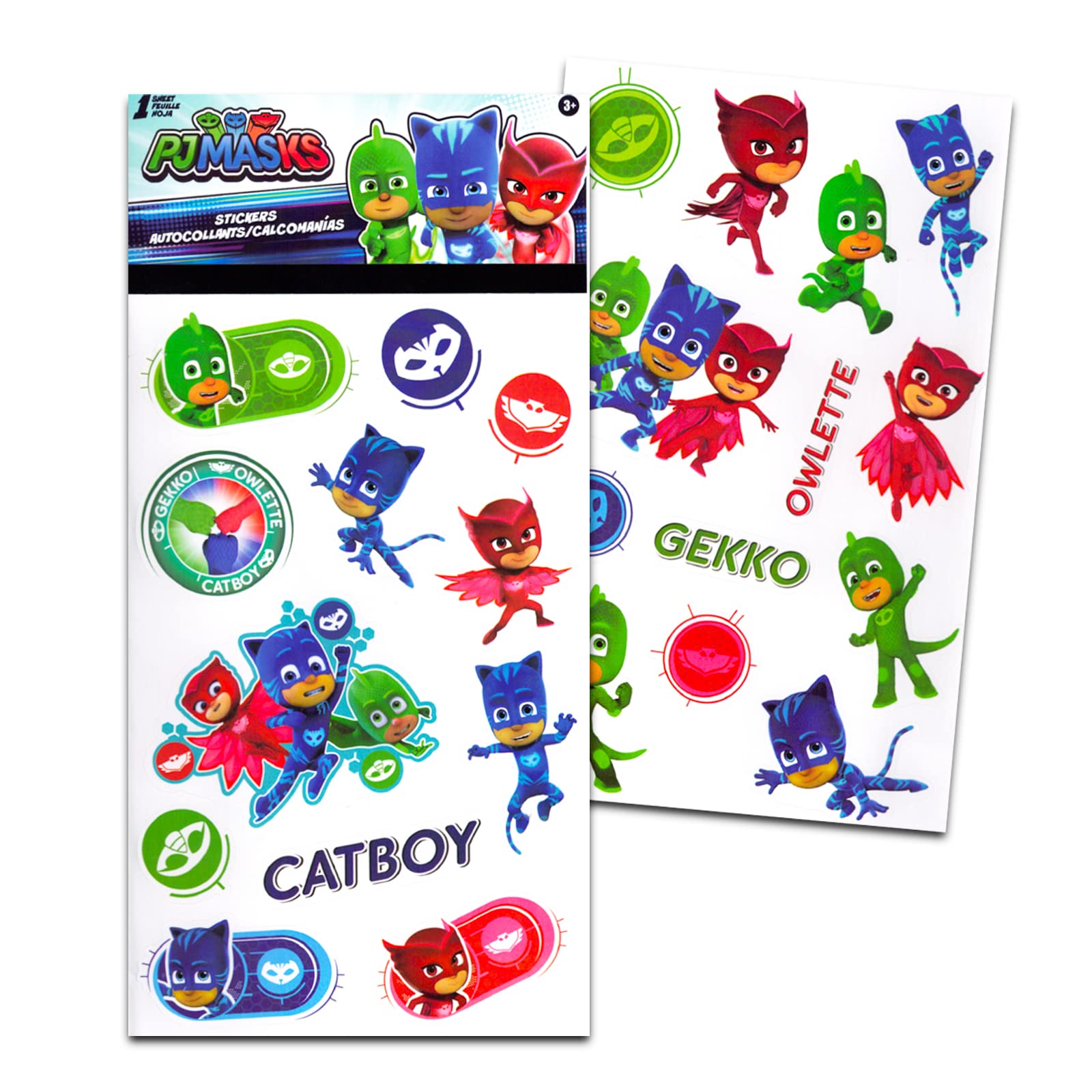 PJ Masks Coloring & Activity Book Set for Kids - 100+ Fun Pages with Superhero Drawings, Puzzles & Stickers | Perfect for Birthday Gifts, Travel Entertainment & Preschool Learning Activities