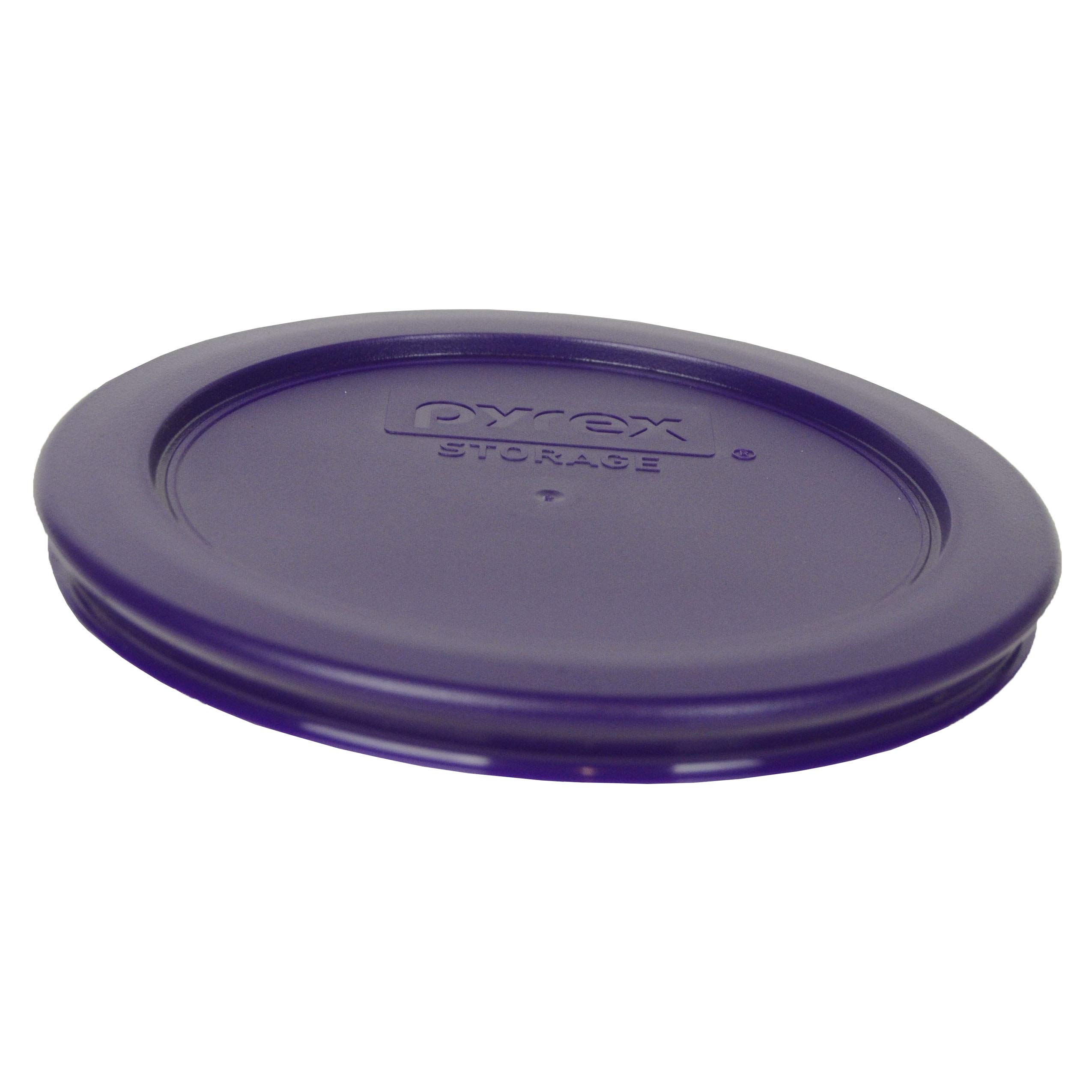 Pyrex 6-Piece Glass Food Storage Set with Purple Lids - Airtight Containers for Meal Prep, Leftovers & Kitchen Organization (Made in USA) - Perfect for Refrigerator, Freezer & Microwave Use