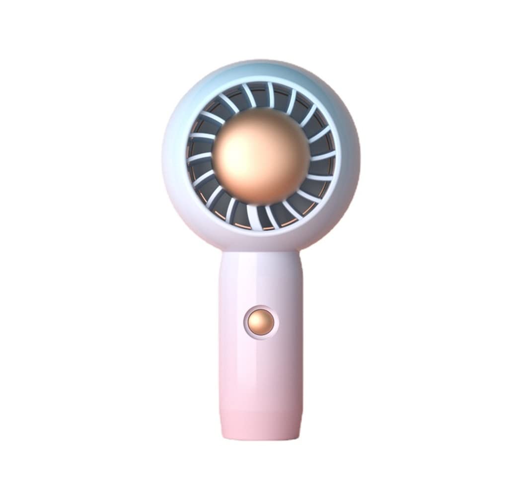 Mini USB Rechargeable Handheld Fan - Portable, Quiet, Cute Personal Fan with Aromatherapy Diffuser | Perfect for Office, Travel, Gym & Outdoor Activities (Multicolor)