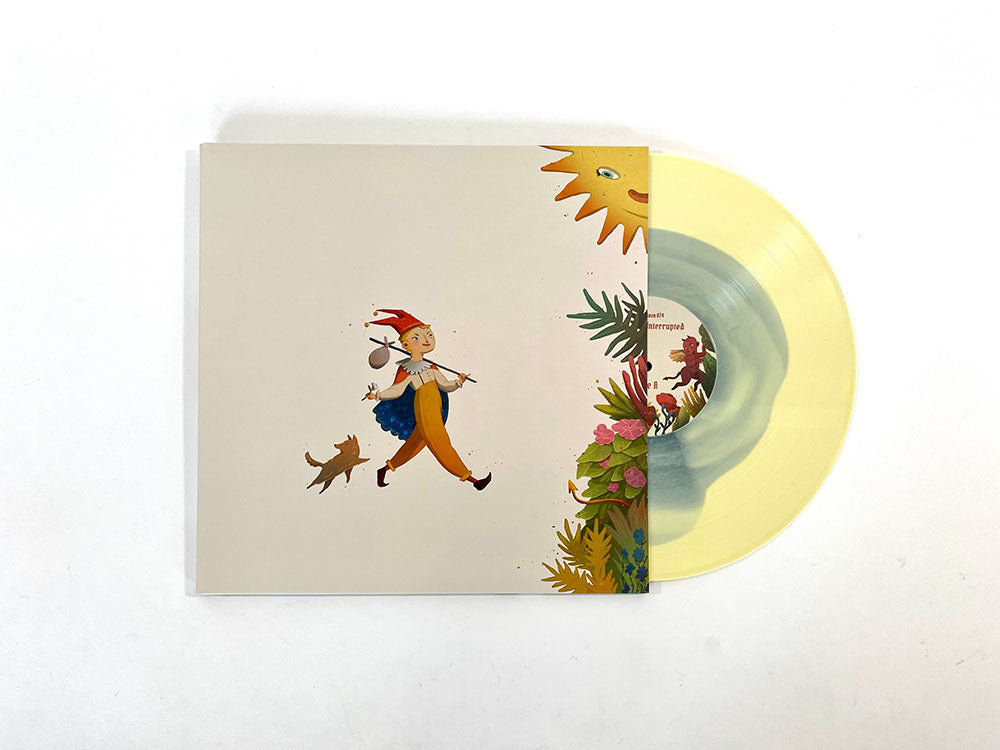 Standard // Grey blob in cream vinyl
