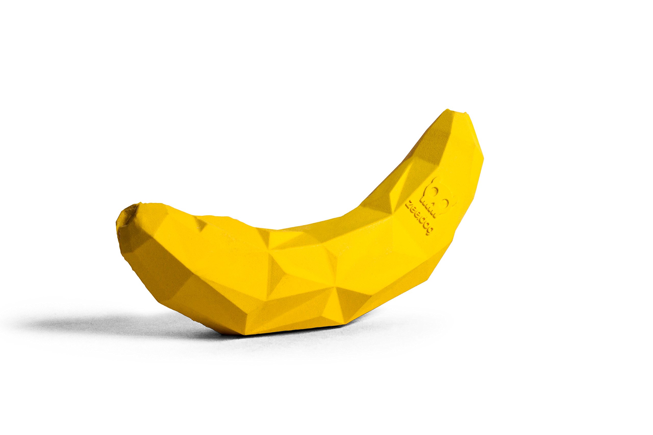 ZEE.DOG Super Fruitz Interactive Treat Dispensing Dog Toy - Banana Flavor for Small & Medium Dogs | Fun Chew Toy with Food Reward System | Perfect for Training, Boredom Relief & Playtime