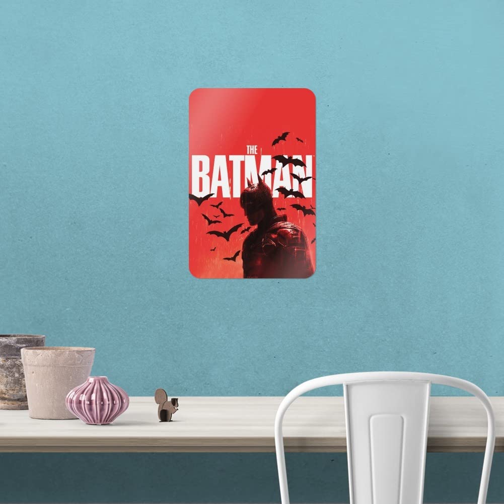 The Batman Home & Office Business Sign - Premium Graphic Wall Decor for Superhero Fans - Perfect for Home, Office, or Man Cave Decor