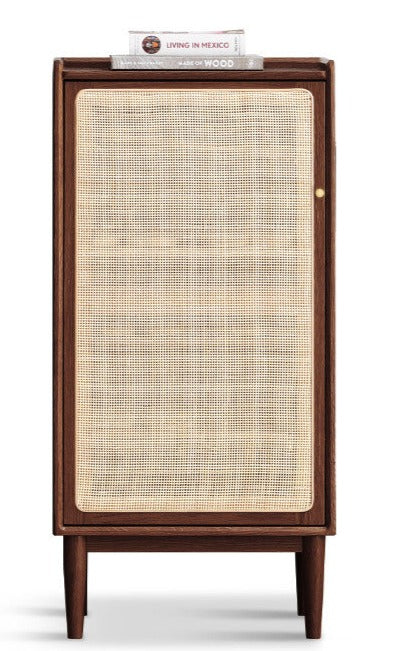 Premium Solid Wood Shoe Cabinet - Oak, Black Walnut & Cherry Wood Storage Organizer for Entryway, Hallway, or Closet - Durable Shoe Rack for Home & Office Organization