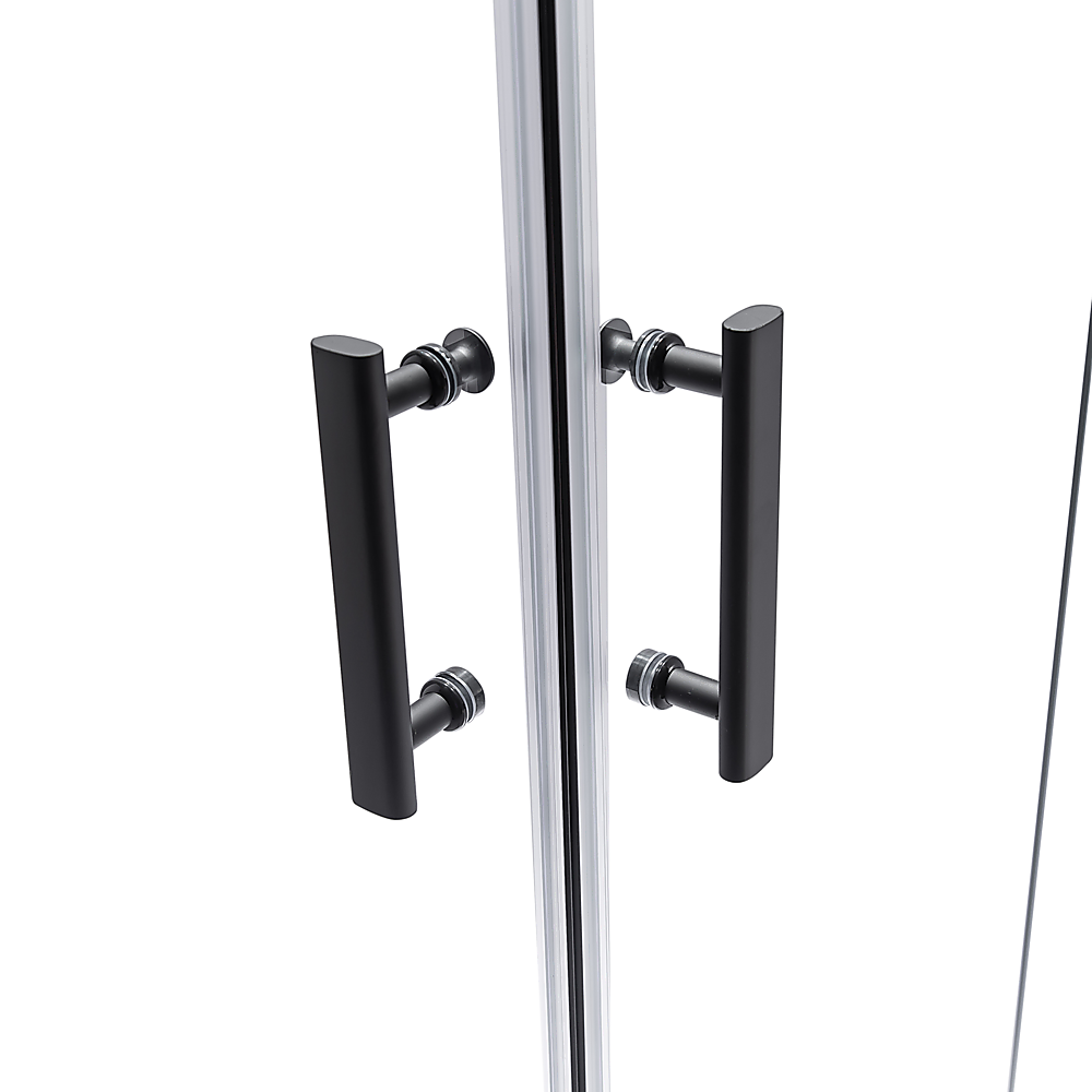 Della Francesca 1000 x 800mm Sliding Door Shower Screen with Nano Safety Glass - Perfect for Modern Bathrooms & Spa-Like Showers