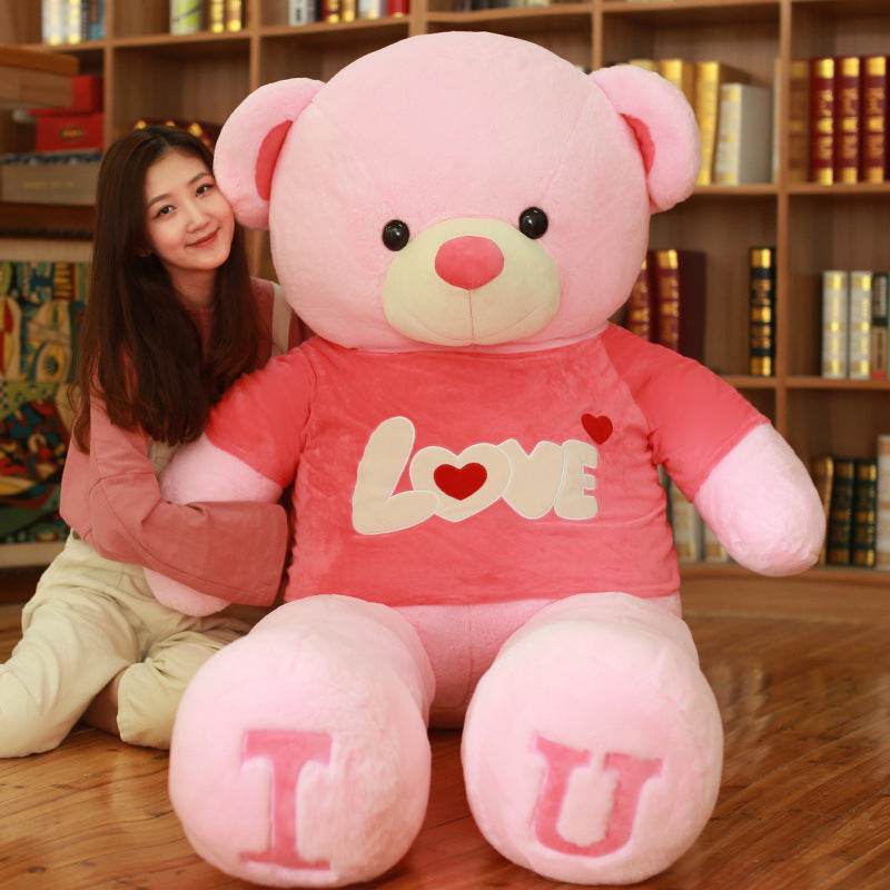 Big Cuddly Teddy Bear - Soft Plush Stuffed Animal Toy for Kids & Adults - Perfect for Gifts, Nursery Decor, and Comfort