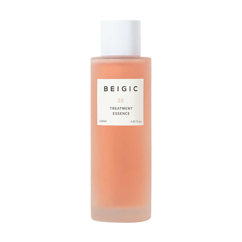 BEIGIC Hydrating Treatment Essence 120ml - Korean Skincare for Glowing Skin | Daily Moisturizing & Brightening Facial Serum for All Skin Types | Perfect for Morning & Night Routine