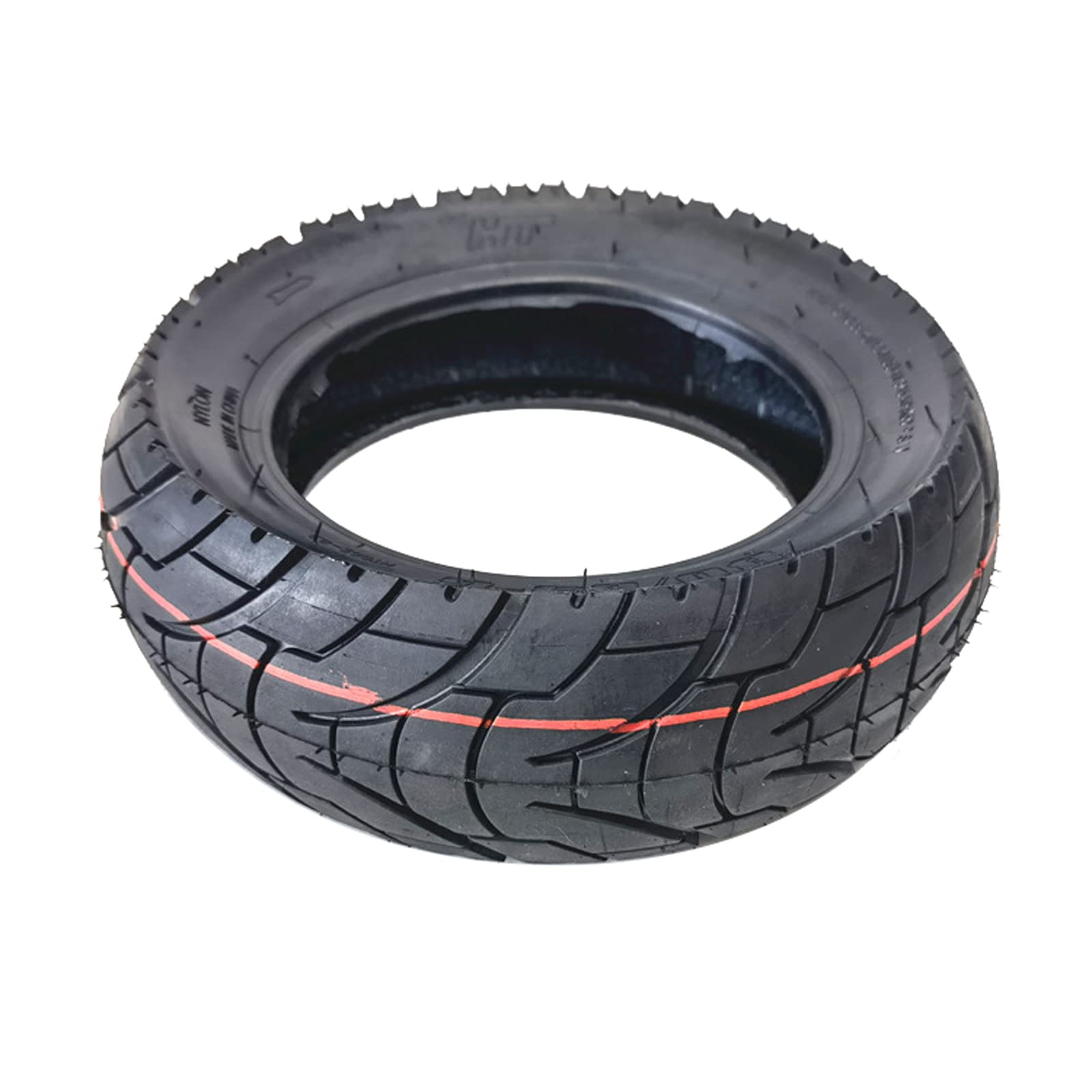 10 Inch Electric Scooter Tire - 10x3.0 Replacement Rubber Vacuum Tire, Durable Tubeless 80/65-6.5 (1 Piece) - Perfect for Commuting, Urban Travel & Last-Mile Transportation