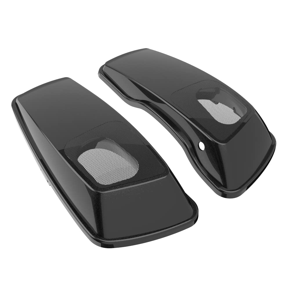 Premium 6X9 Saddlebag Speaker Lids for 2014+ Harley Davidson Touring - Color Matched, Waterproof & Durable - Perfect for Road Trips & Custom Audio Upgrades