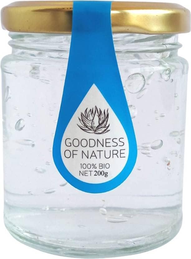 Shivgami Creation 100% Pure Aloe Vera Gel for Face & Hair - Natural Acne Scar Treatment, Skin Brightening & Hydration - 200ml Multipurpose Gel for Daily Skincare, Sunburn Relief & Hair Care