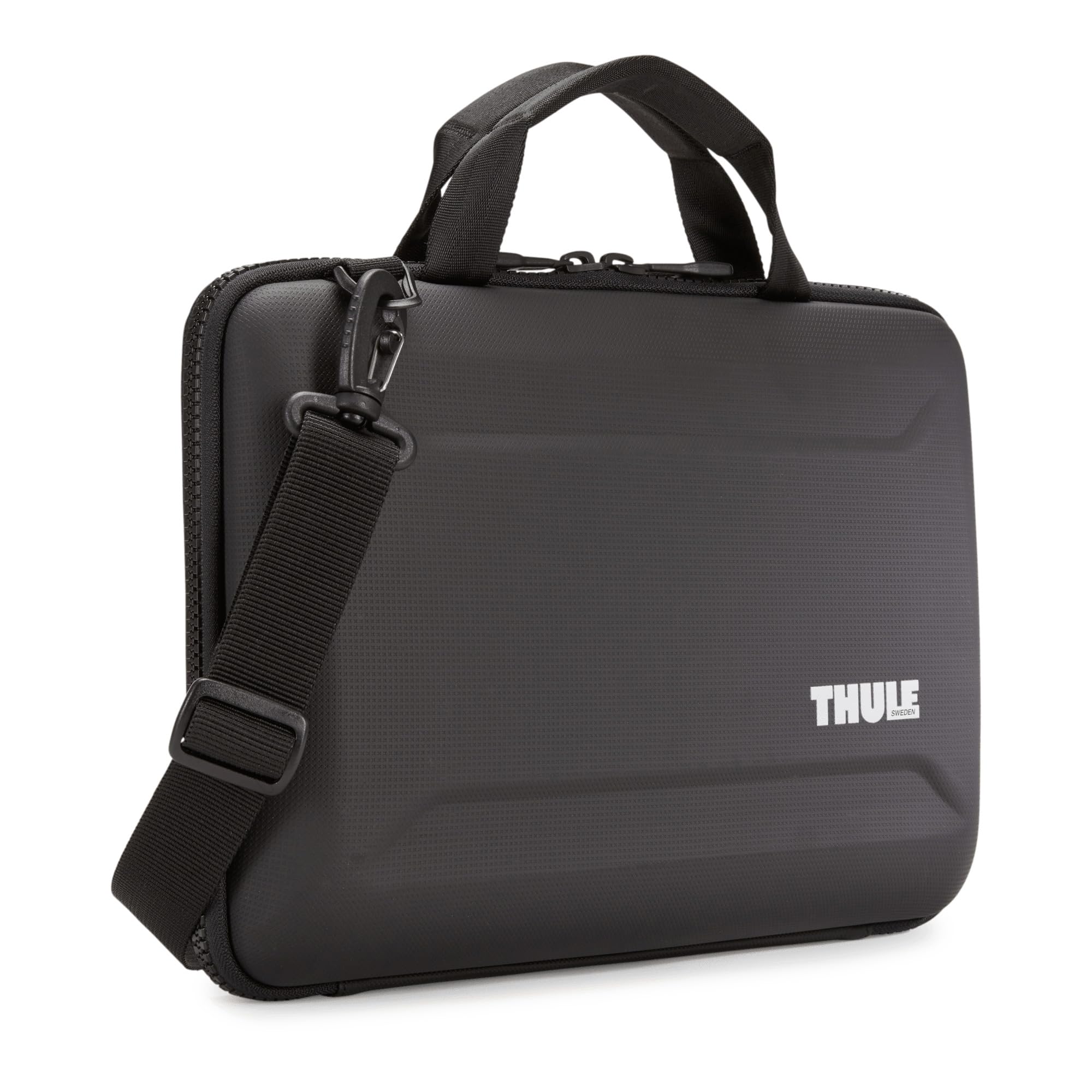 Thule Gauntlet 14 Inch Laptop Sleeve for MacBook Pro - Durable & Protective Black Case - Perfect for Travel, Work & School