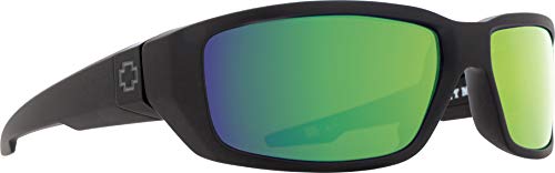 Matte Black - Happy Bronze Polar W/ Green Spectra