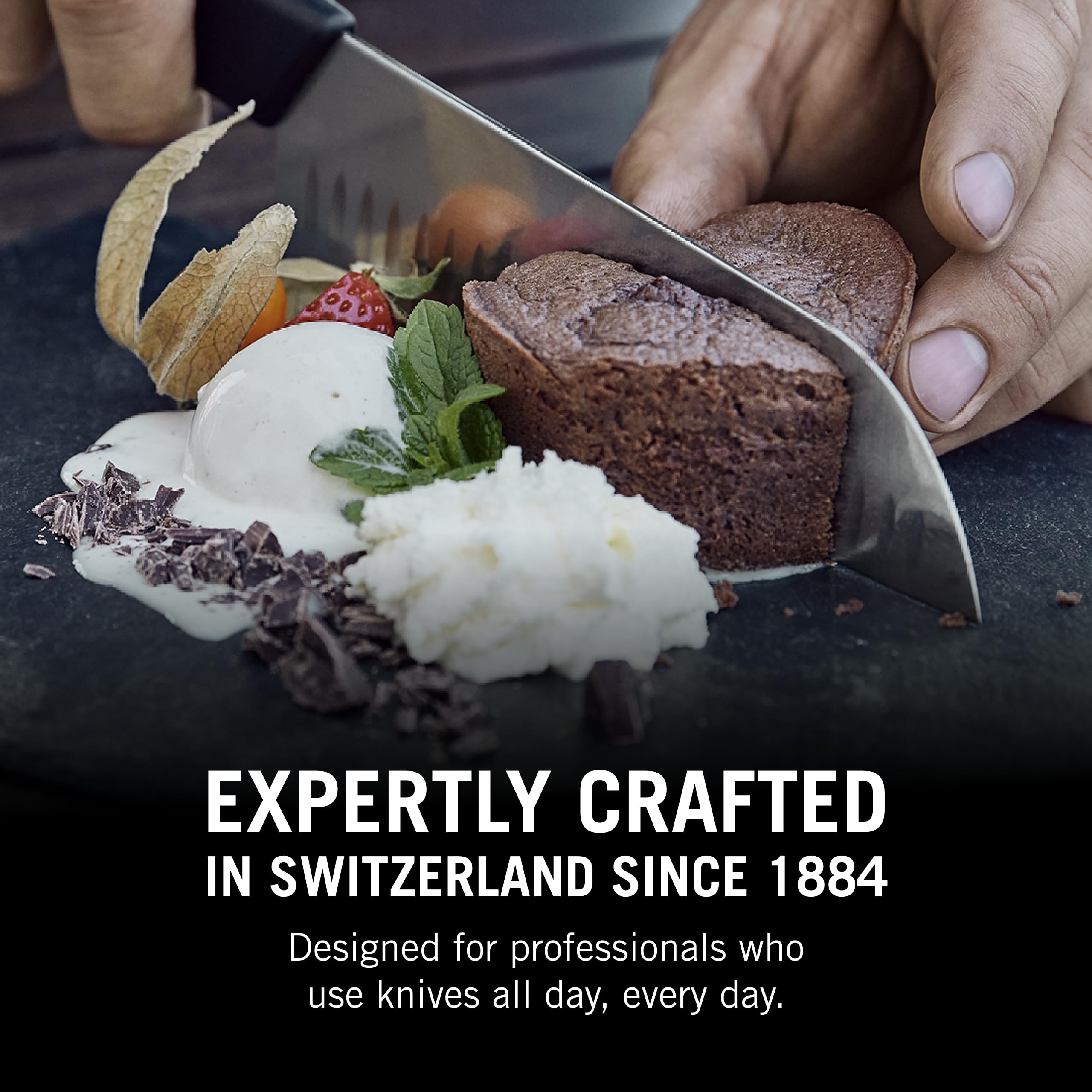 Victorinox Grand Metre Forged Knife - High-Quality Professional Chef Knife for Cooking, Slicing, and Dicing - Perfect for Home Kitchens and Professional Use
