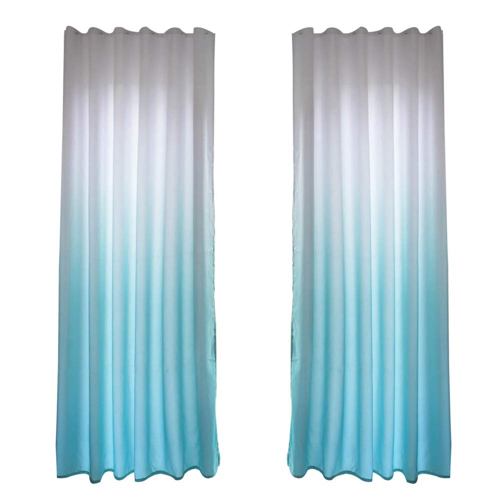Blackout Curtains for Bedroom & Living Room - Thermal Insulated Grommet Window Panels in Blue | Noise Reducing & Light Blocking for Better Sleep & Privacy