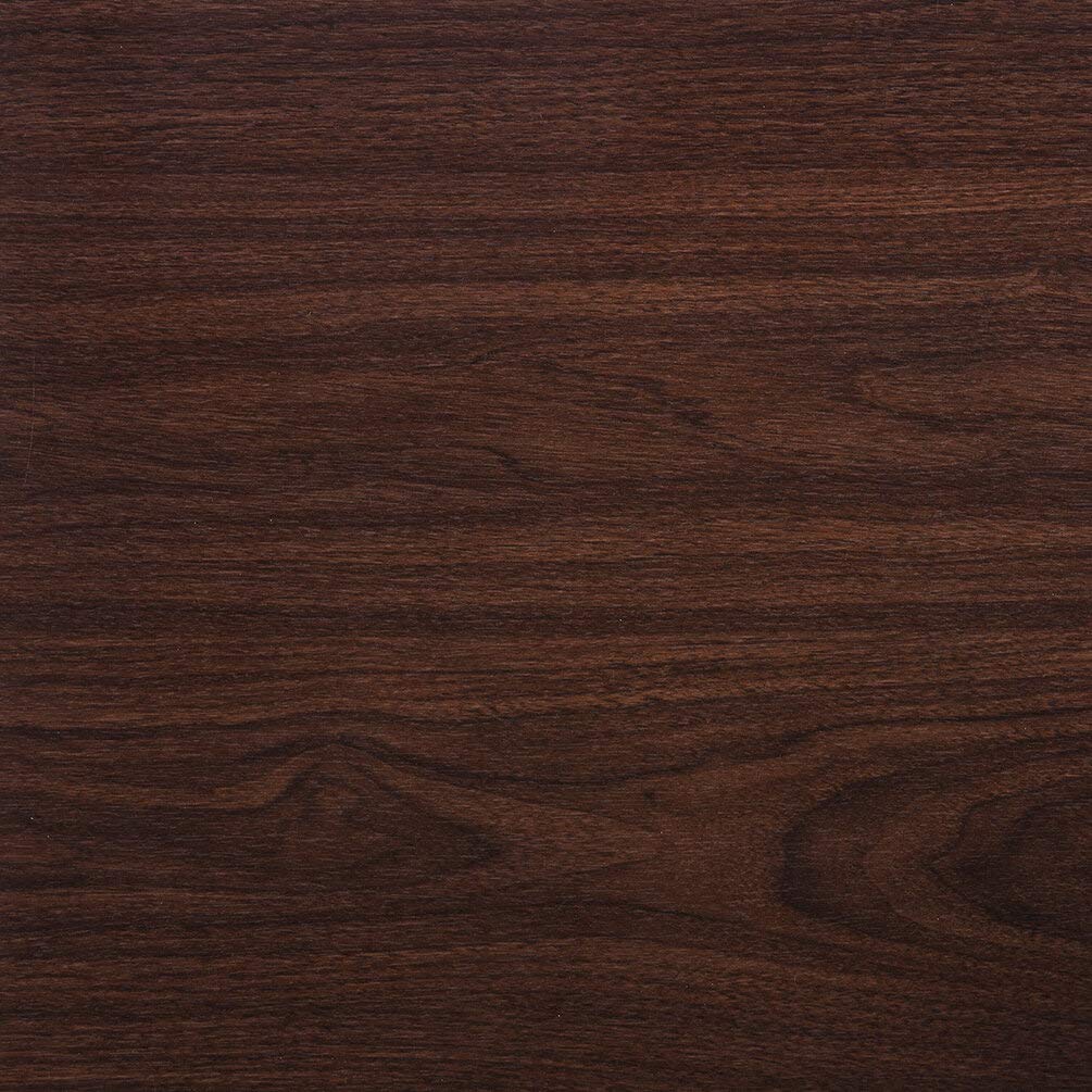 SEI Furniture Oren Bedside Table with Drawers - Brown Wood Nightstand for Bedroom, Living Room, or Office - Compact Storage End Table with Drawer Space