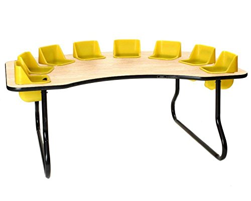 Maple Top, Yellow Seats, Black T-mold