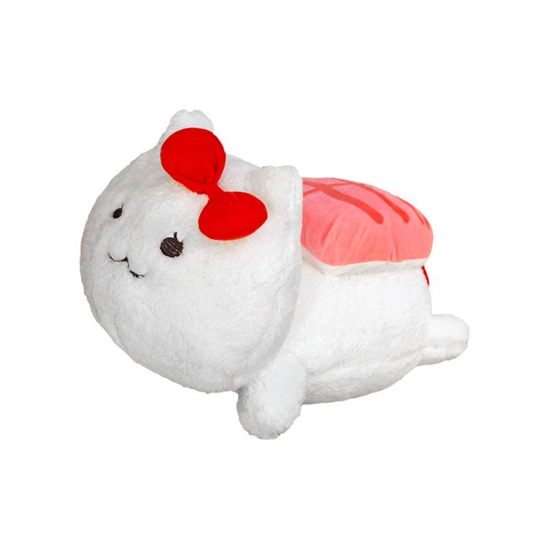 Cute Mini Stuffed Cat Plush Toy - Kawaii Sushi-Shaped Cat Pillow for Anime Lovers & Gift Giving | Perfect for Bedroom Decor, Cosplay Props, and Kawaii Collection