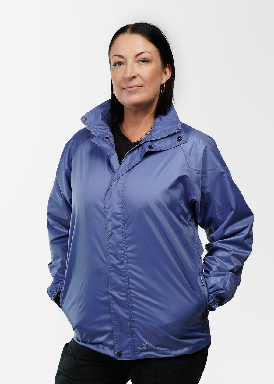 Stowaway Waterproof Jacket for Men & Women - Lightweight Raincoat for Hiking, Camping & Outdoor Activities