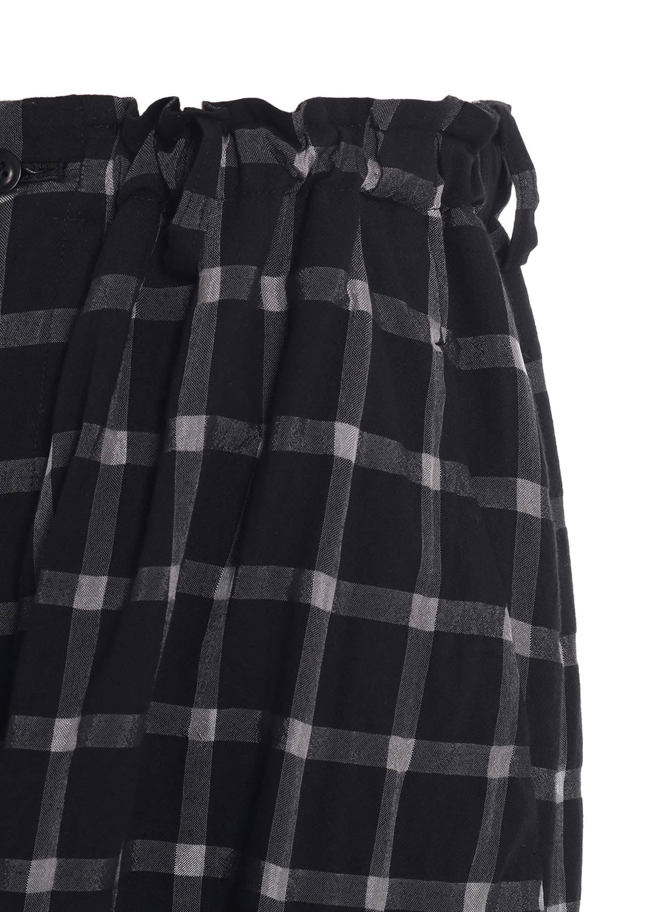 Stylish Cotton Cupro Plaid Pants for Women - Comfortable & Breathable Casual Trousers - Perfect for Office, Travel & Everyday Wear