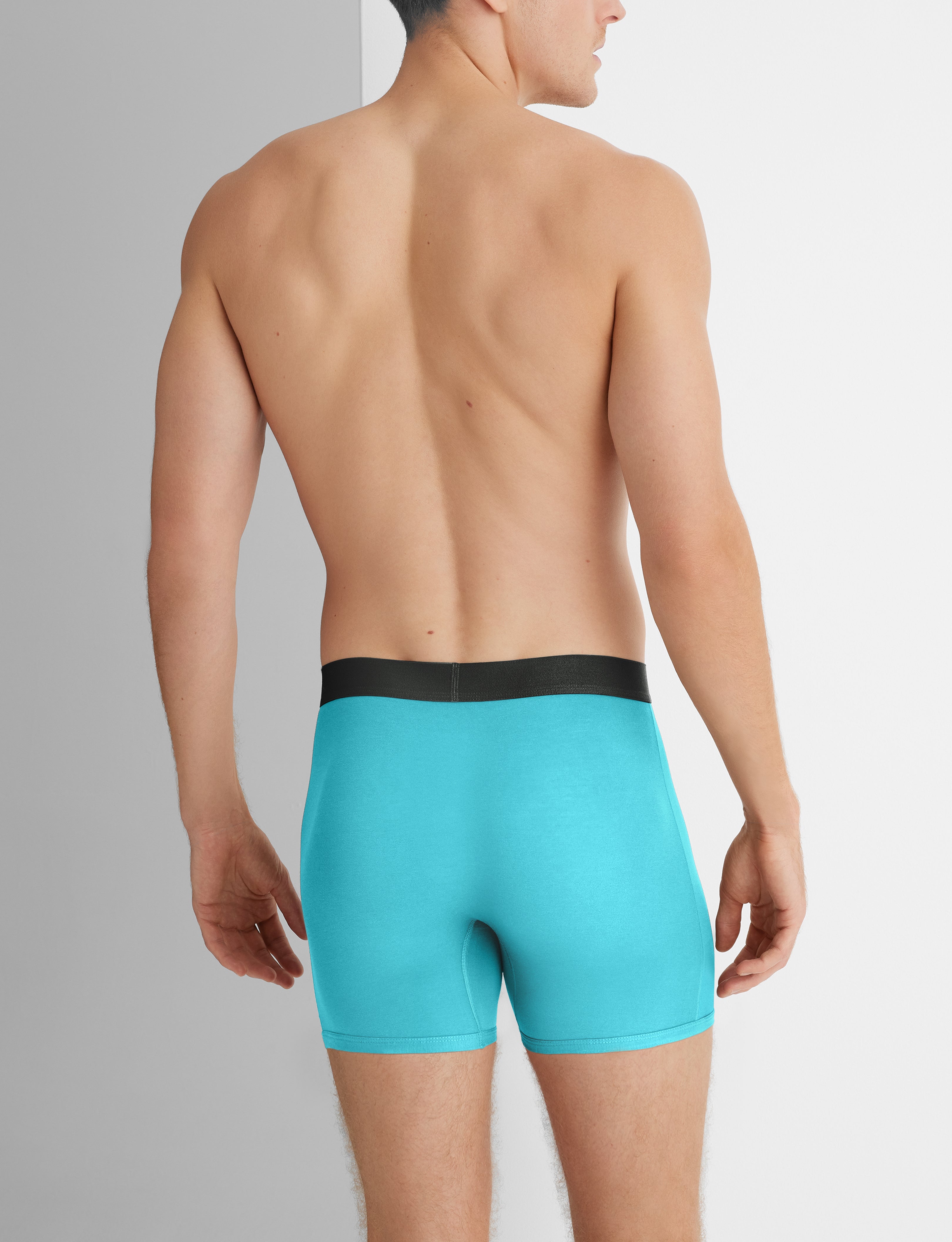 Premium Cotton Trunk Underwear 4-Pack (3 Pack) - Soft, Breathable & Comfortable for Men - Ideal for Everyday Wear, Gym & Travel