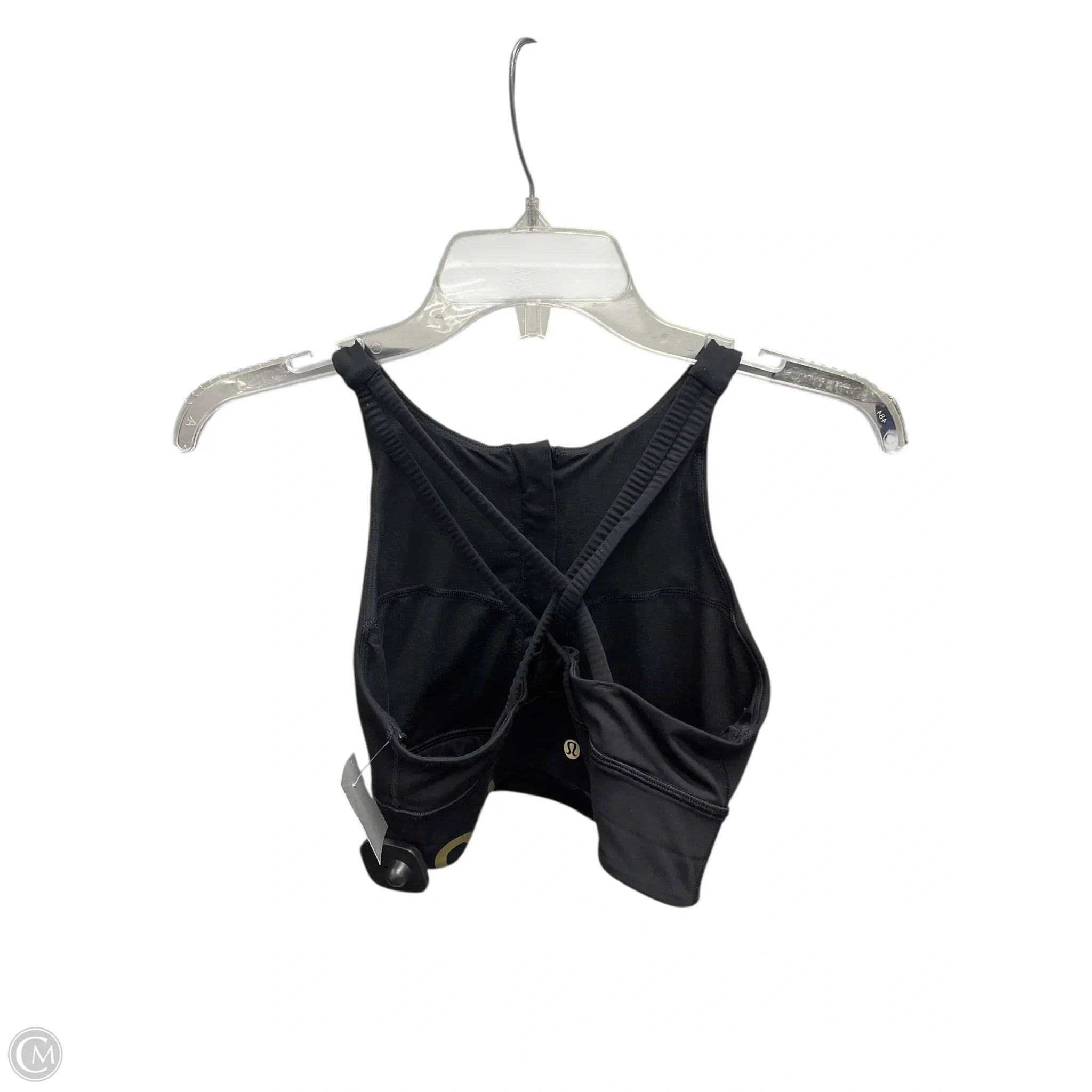 Lululemon Black Athletic Sports Bra Size 6 - High Support Workout Bra for Running, Yoga & Gym