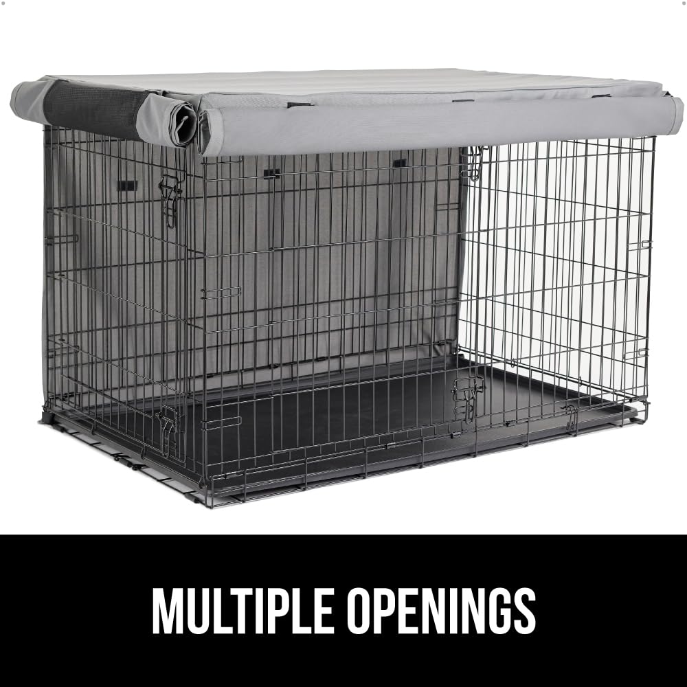 Gorilla Grip Dog Crate Cover for Amazon Basics 42