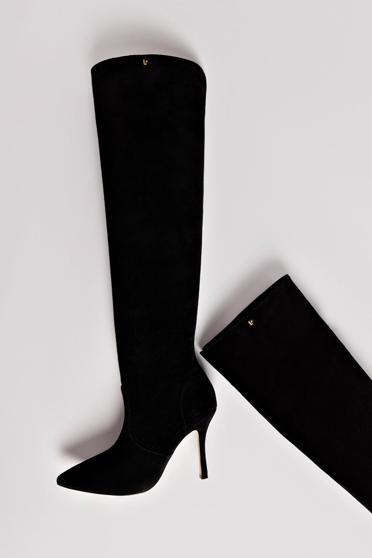 Kate Slouch Boot In Black Suede - Women's Casual Suede Ankle Boots for Fall & Winter | Comfortable & Stylish Booties for Outfits, Work & Date Night