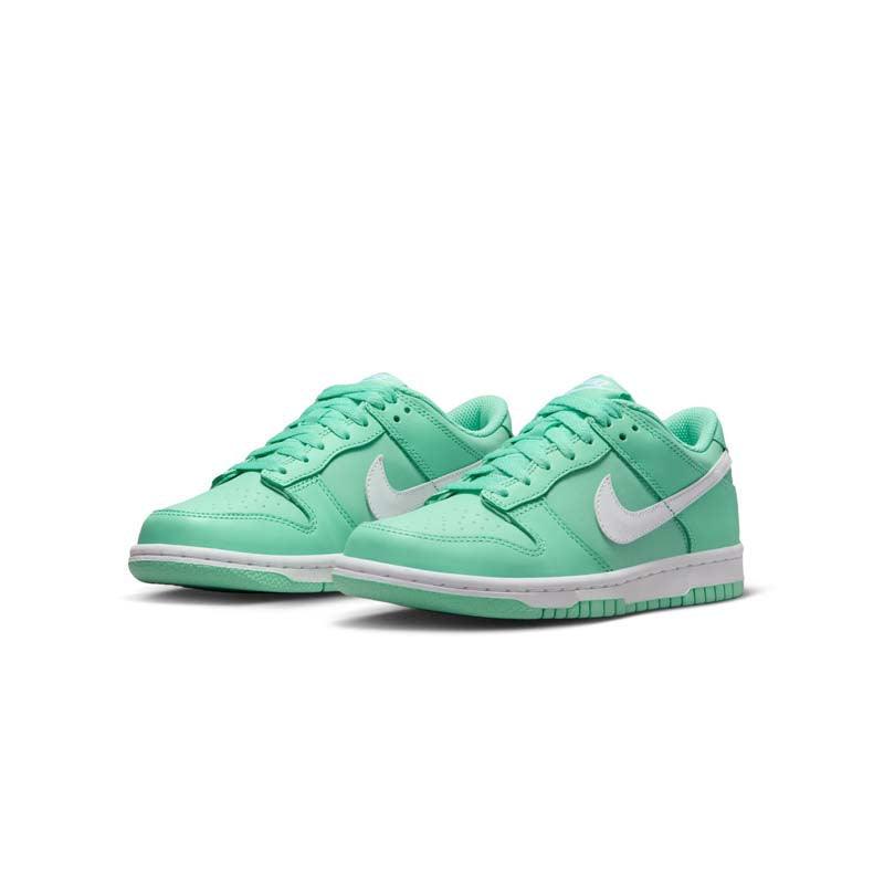 Nike Dunk Low 'Emerald Rise' Kids Shoes - Lightweight Basketball Sneakers for Boys & Girls - Perfect for School, Sports & Casual Wear