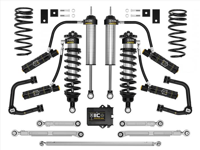 2022+ Toyota Tundra 2-3.25 Inch Lift Kit Stage 6 3.0 Suspension System with Tubular Control Arms - Off-Road Performance Upgrade for Trucks