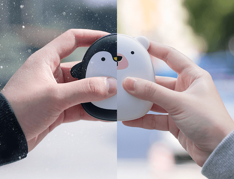 Penguin Hand Warmer - Rechargeable Electric Hand Warmer for Winter - Perfect for Outdoor Activities, Skiing, and Cold Weather