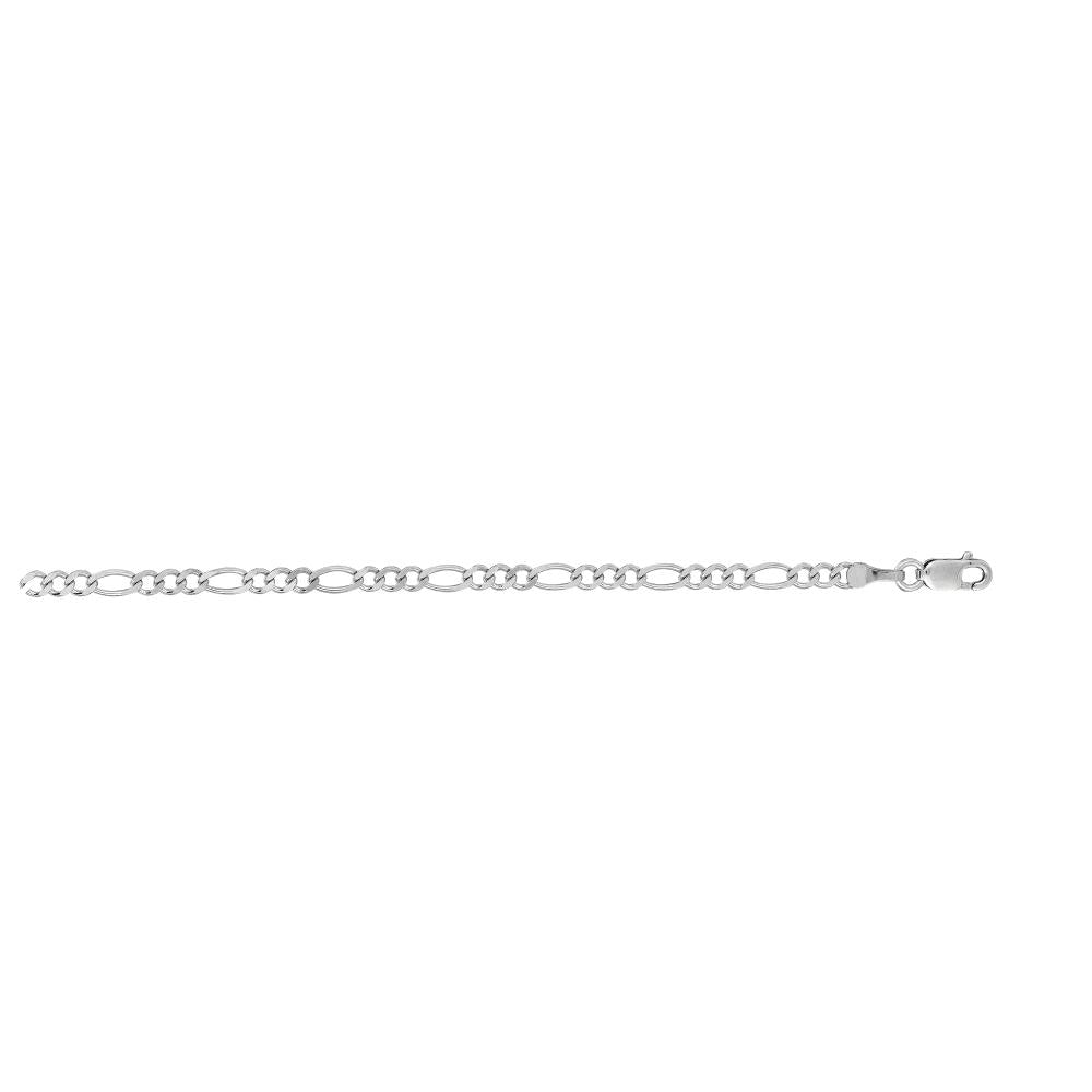 14K Gold 2.6mm Figaro Chain Necklace for Men & Women - Elegant Italian Link Jewelry for Everyday Wear, Gifts & Special Occasions