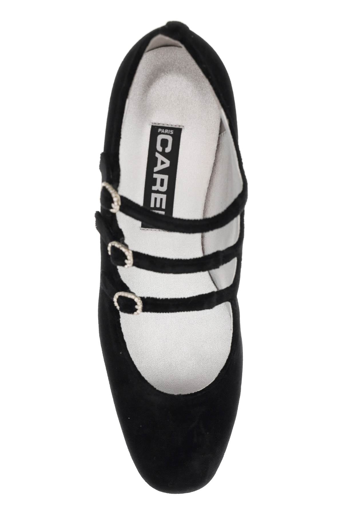 Carel Velvet Mary Jane Shoes - Women's Comfortable & Stylish Flats for Work, Casual & Special Occasions