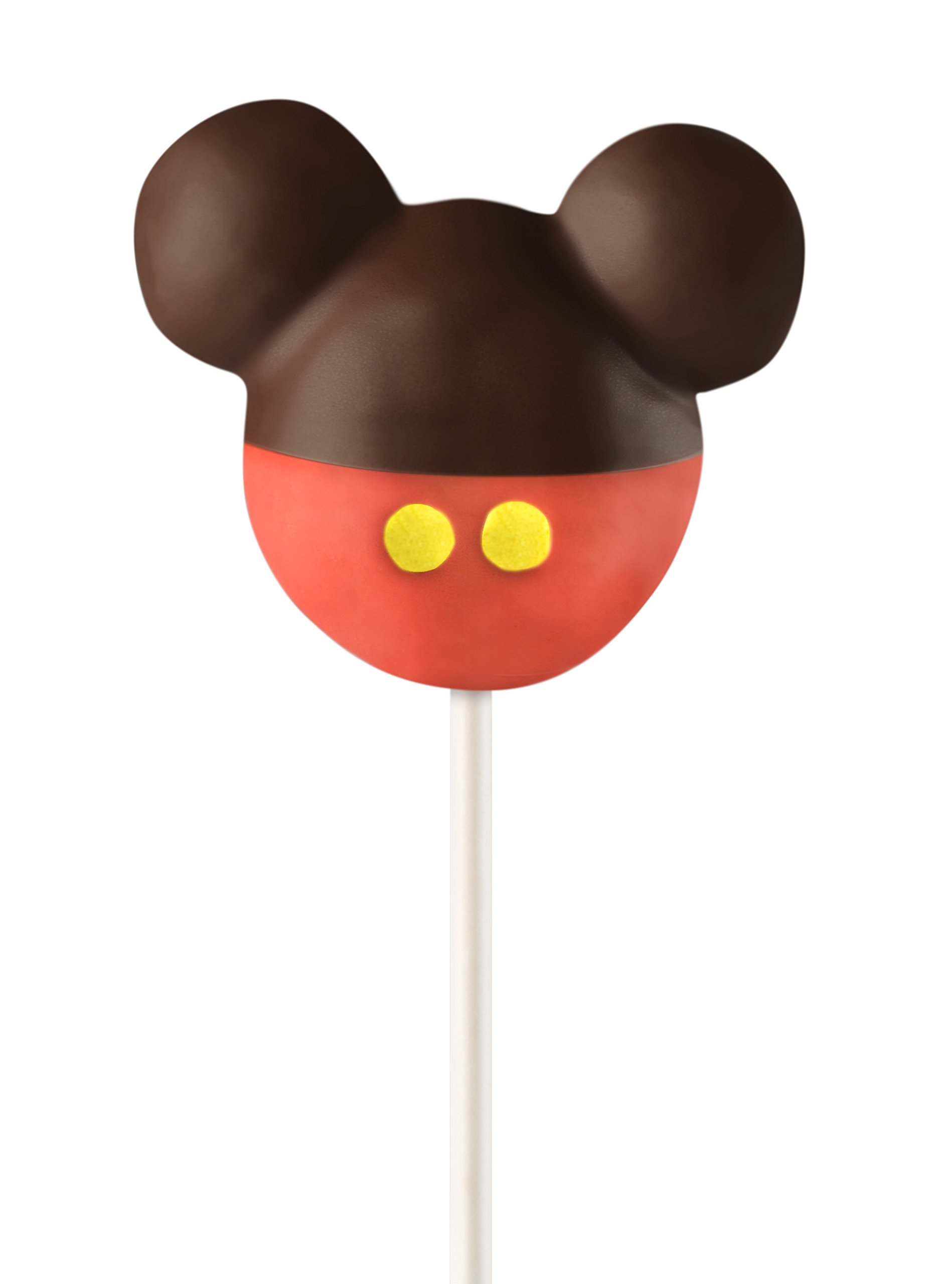 Disney Mickey Mouse Cake Pop Maker Kit - Includes Maker, 25 Sticks, Piping Bag & Recipes - Perfect for Birthday Parties, Baby Showers & Disney-Themed Events - Gift for Disney Lovers - Makes 4 Adorable Mickey Cake Pops at Once