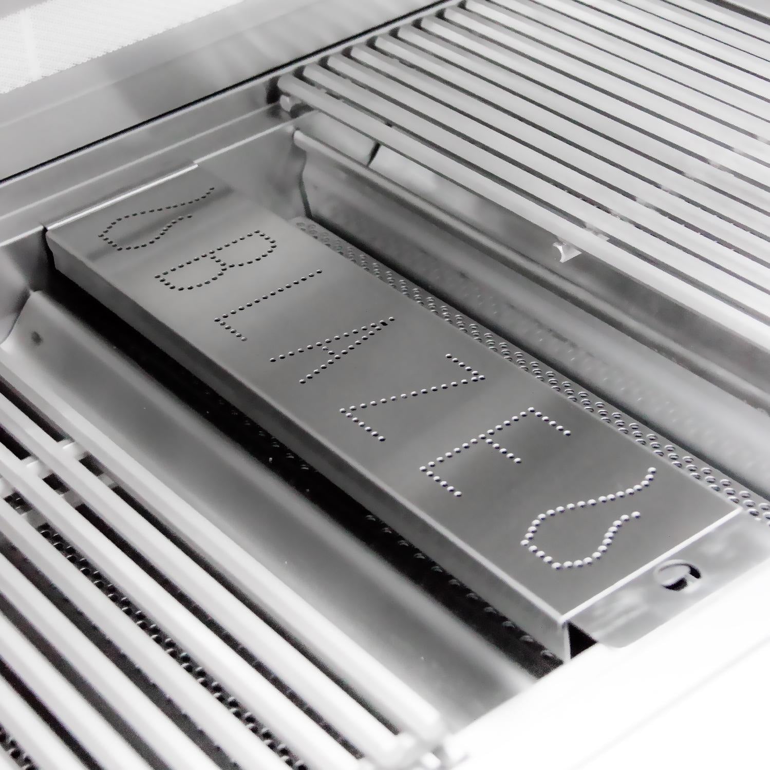 Blaze Pro Smoker Box for Grills - Premium Stainless Steel Wood Chip Smoker Box for BBQ, Smoking Meat, Fish & Vegetables - Perfect for Backyard Grilling, Camping & Outdoor Cooking