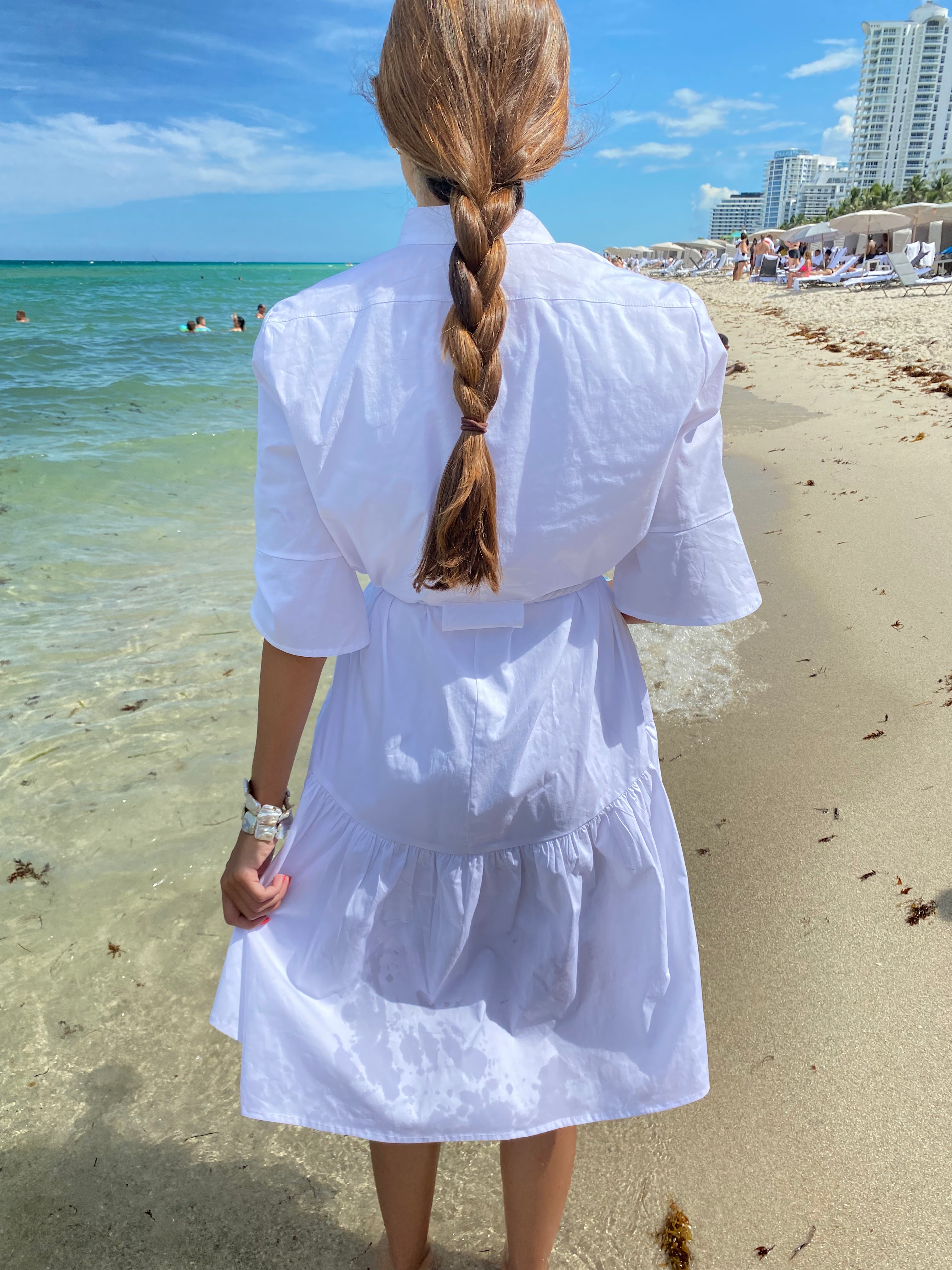 Elegant White Dress for Women - Summer Casual & Party Wear - Perfect for Weddings, Dates & Special Occasions