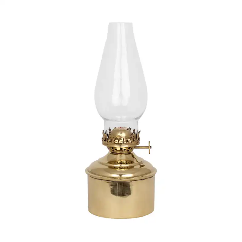 Vintage Brass Table Lamp - Elegant Home Decor for Living Room, Bedroom & Office - Perfect for Reading, Relaxing & Creating Warm Ambiance