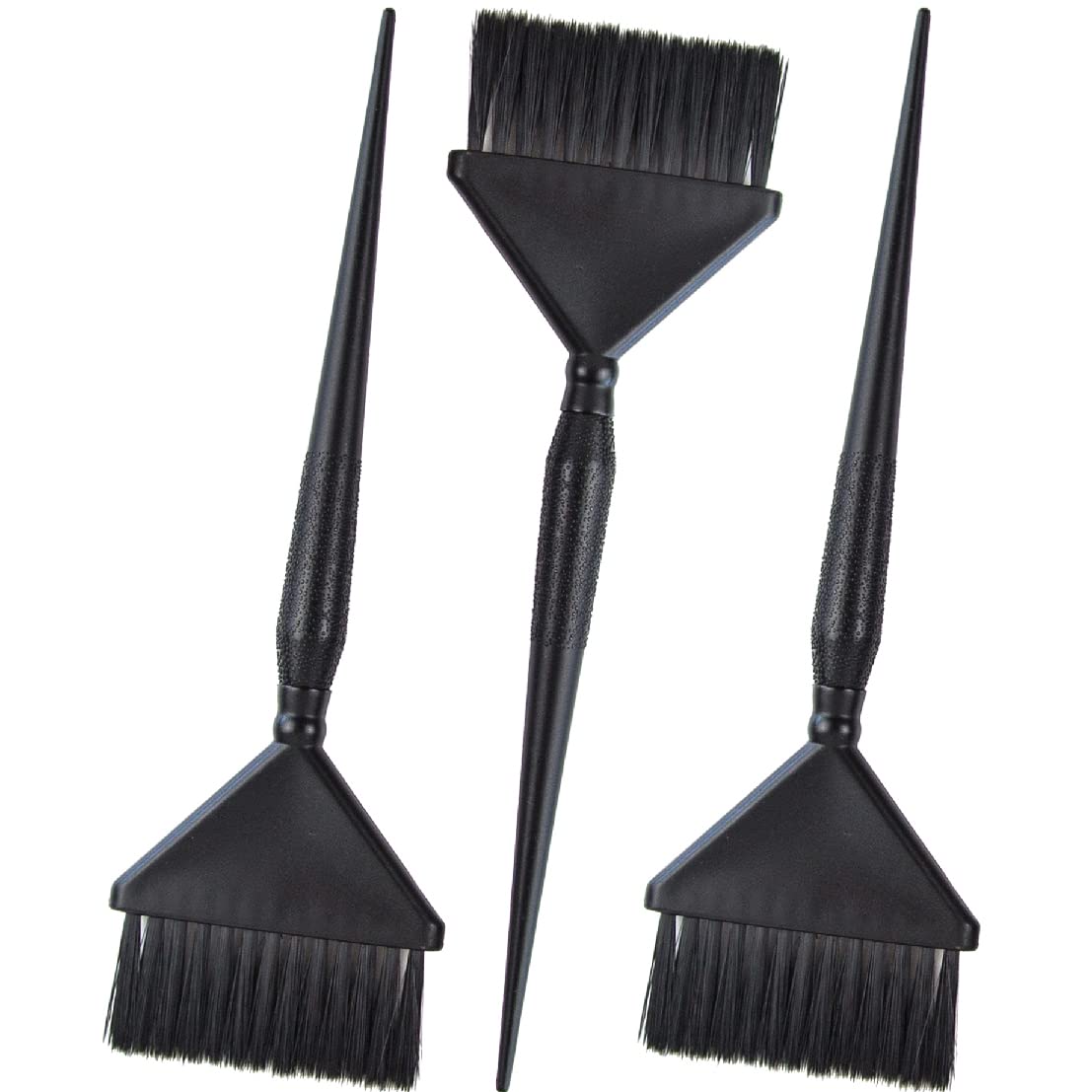 3 Extra Wide Hair Dye Brushes - Professional Hair Coloring Kit for Root Touch Up & Full Application