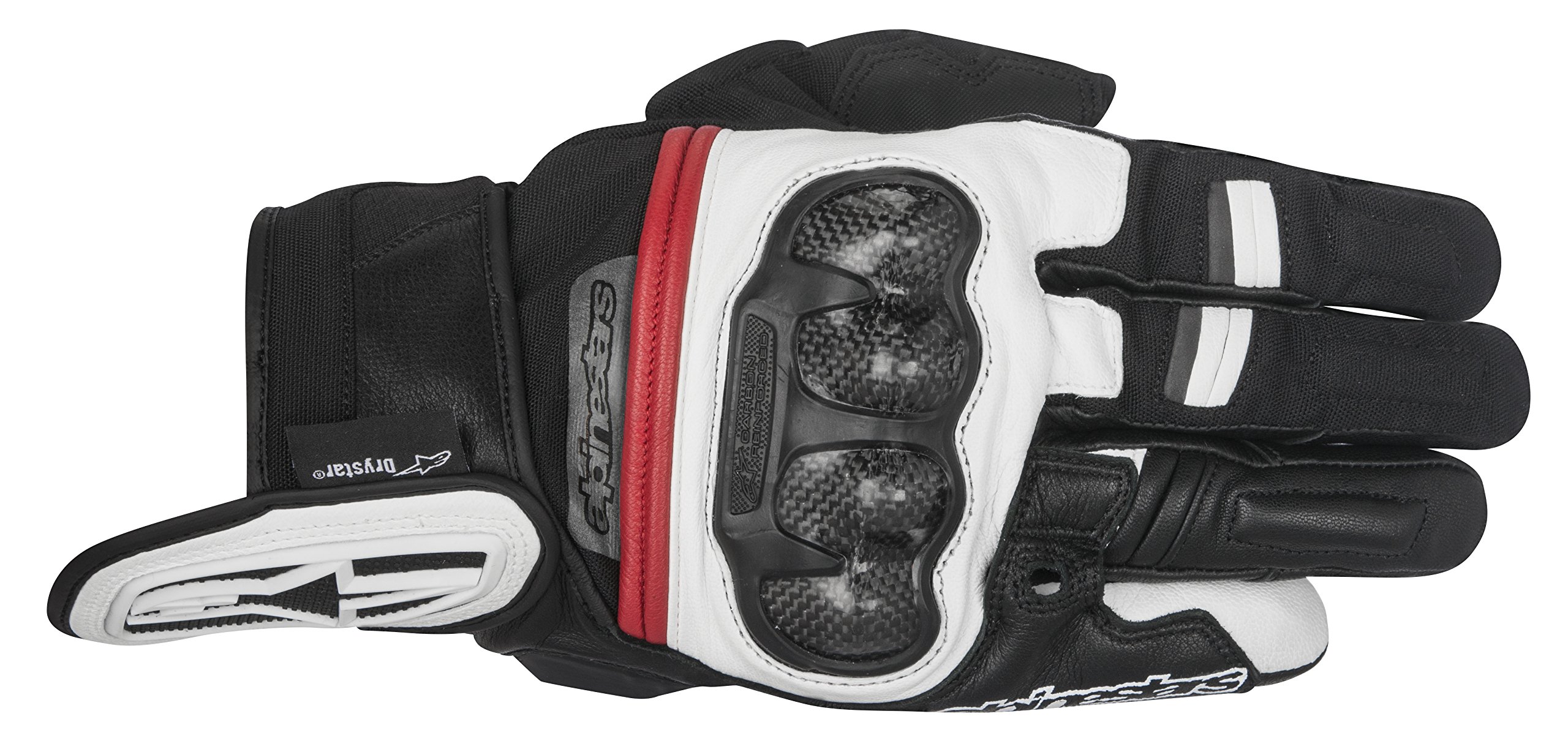 Alpinestars Men's Rage Drystar Motorcycle Gloves - Waterproof & Windproof Riding Gloves for All-Weather Protection (Ideal for Touring, Commuting & Adventure Riding)