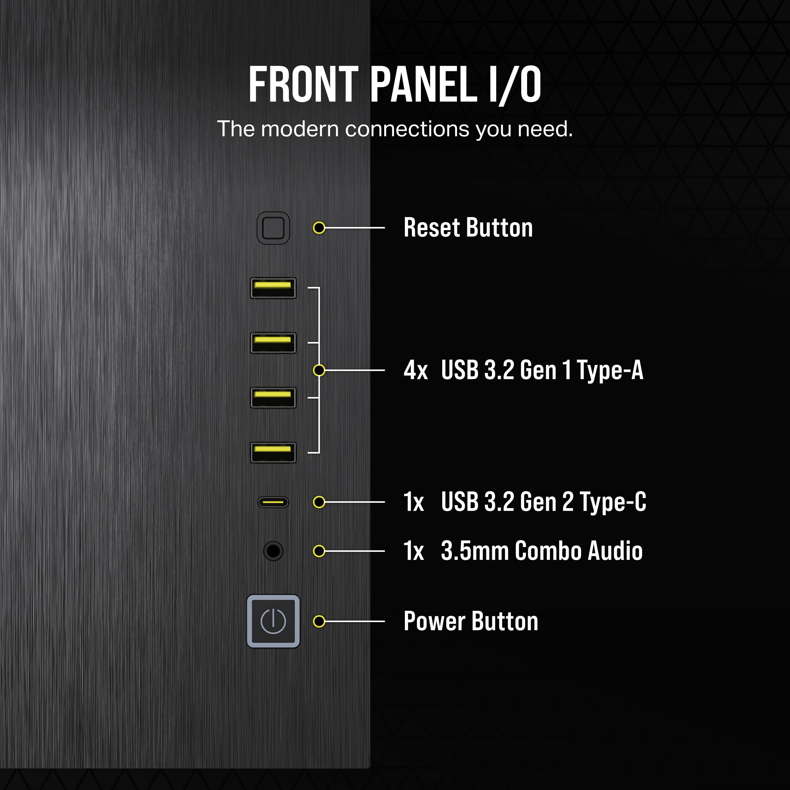 CORSAIR 6500X Mid-Tower ATX PC Case - Dual Chamber Design, Panoramic Tempered Glass, Reverse Motherboard Compatibility - Black/Obsidian Aluminum (No Fans Included) - Perfect for Gaming Rigs & High-Performance Builds