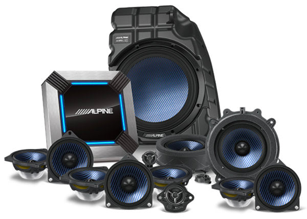 Alpine PSS TSLA 213P 13-Channel High-Resolution Audio System with DSP for Tesla Model 3 (2018-2021) - Premium Sound Upgrade for Enhanced In-Car Entertainment & Road Trips