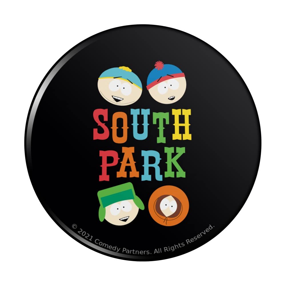 South Park Cartoon Character Logo Kitchen Refrigerator Magnet Set - Funny Decorative Fridge Magnets for Lockers, Office & Home Use