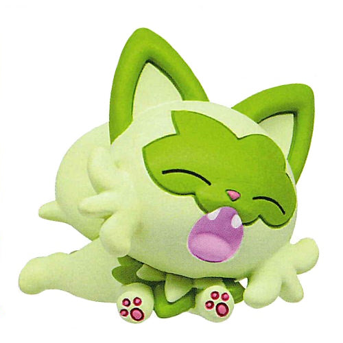 Pokemon Sprigatito Collection - Takara Tomy 1.5 Inch Mini Figure Toy for Kids & Collectors - Perfect for Display, Gifts, and Pokemon Battles
