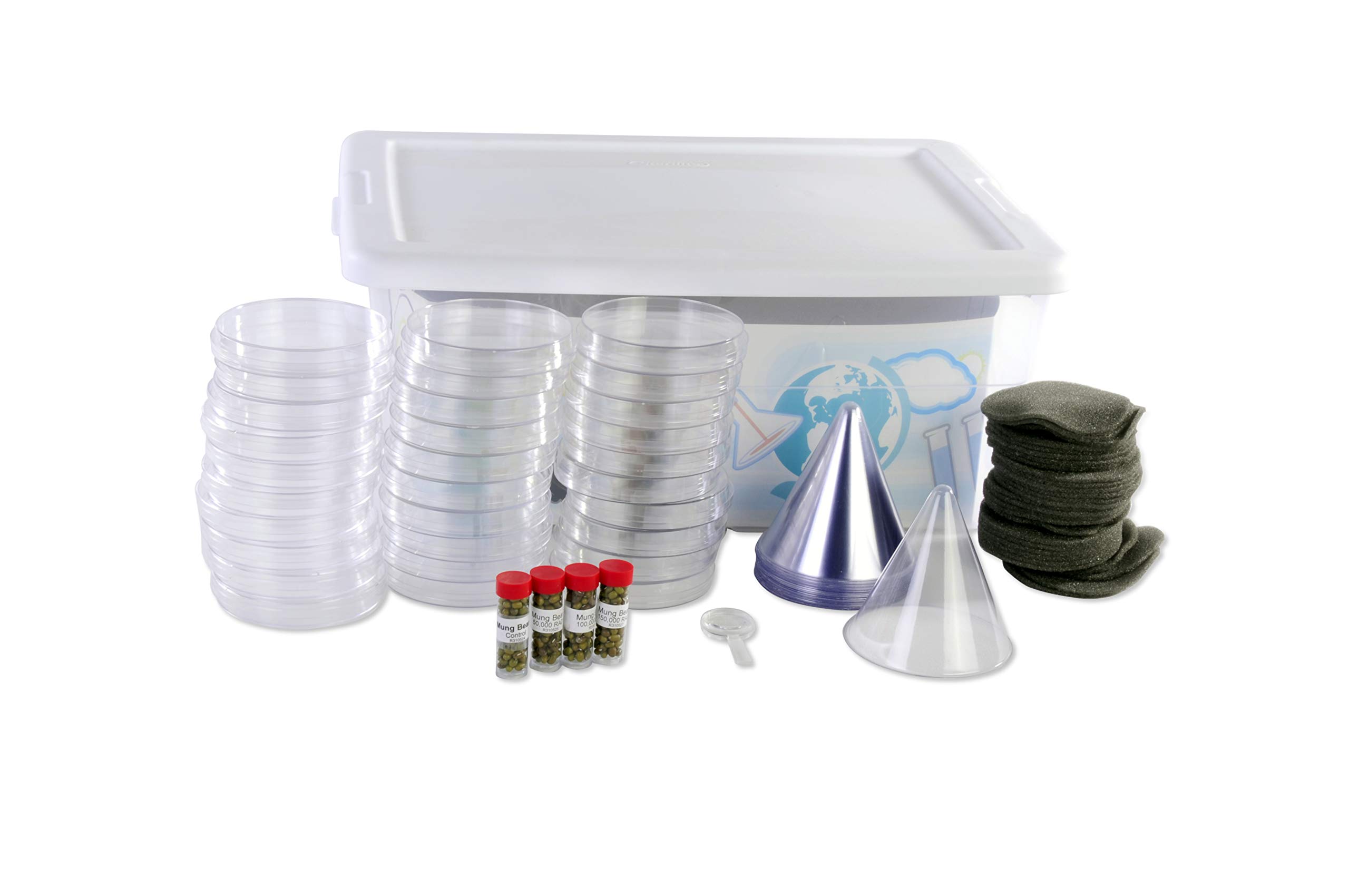 American Educational Irradiated Seed Germination Kit - Science Experiment for Kids, Classroom STEM Learning & Home Gardening Projects