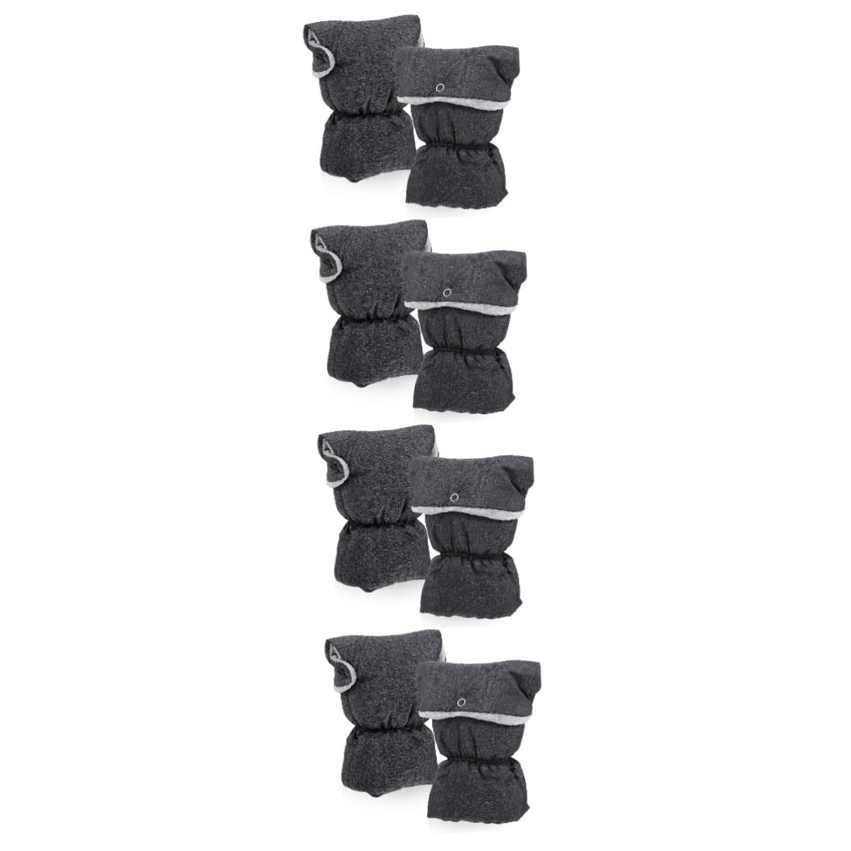 VICASKY 4 Pairs Winter Gloves for Stroller, Shopping Cart & Pram - Warm Hand Muffs for Baby Carriage Accessories - Perfect for Cold Weather, Outdoor Walks & Grocery Shopping
