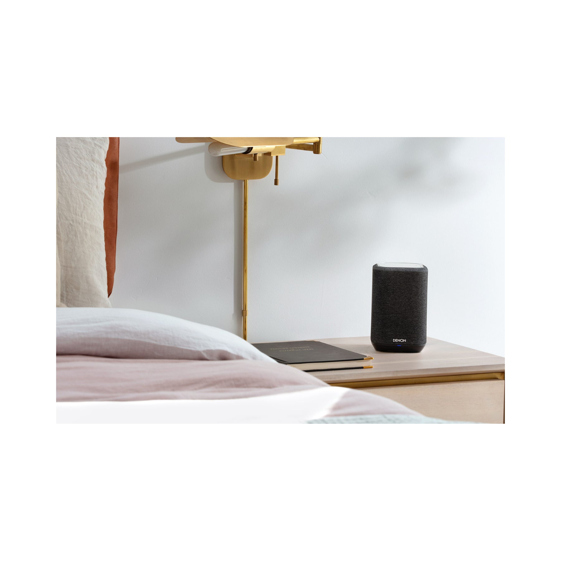 Denon Home 150 Wireless Speaker - Premium Bluetooth Speaker with Hi-Fi Sound for Home & Office | Open Box Clearance Sale | Perfect for Living Room, Bedroom, or Outdoor Entertainment